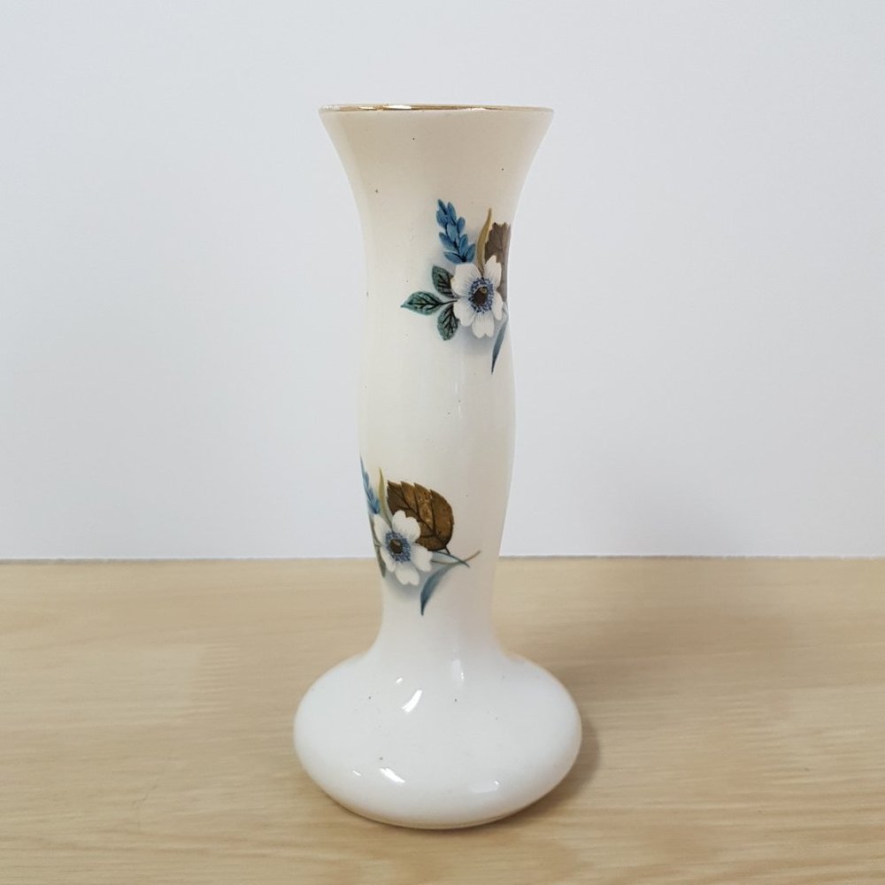 ☀️Lord Nelson Floral Print Pottery Bud Vase